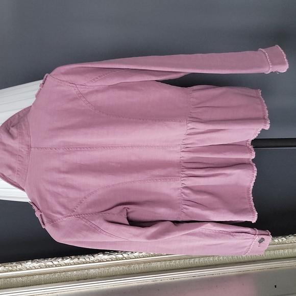 Alter'd State jean jacket Lavender Sz.M - Picture 4 of 5